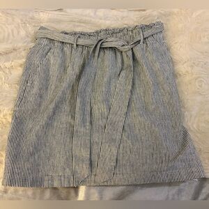 Jcrew striped skirt